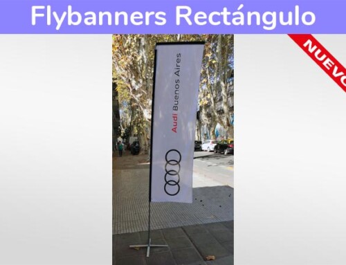 Fly banner Rectángulo